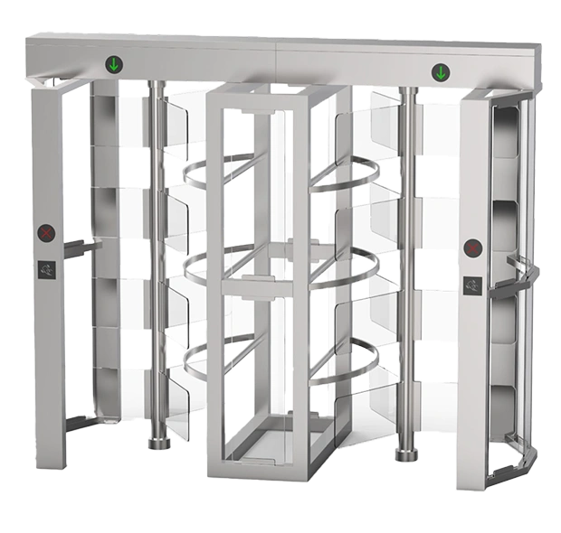 Mannshohe Drehkreuze iDTRONIC ID GATE 2200 Dual