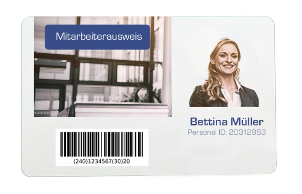 iDTRONIC RFID Karte als Mitarbeiter- und Firmenausweis